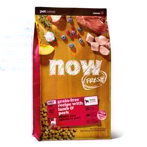 now FRESH 狗糧 now FRESH 狗糧 無穀物 成犬配方 羊肉及豬肉 22lb (2303422)