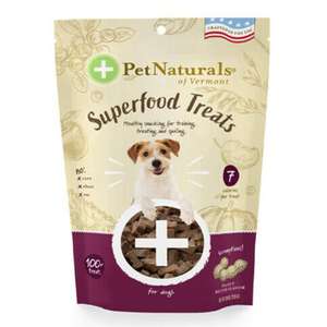 狗零食推薦：Pet Naturals Superfood Treats 狗狗零食 花生醬口味 210g (070072H)