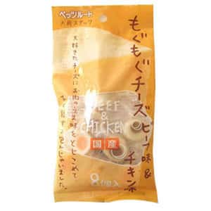 Petz Route 狗零食 日本Petz Route 芝士小食 牛．雞肉味 8粒裝 (犬用)