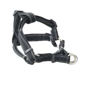 Buster Buster 反光網格胸帶 Reflective Mesh Step-in Harness 25mm 黑色 中碼 (287109) (TBS)