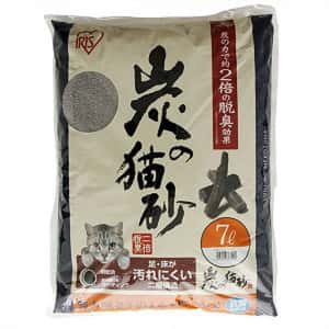 貓糧及貓砂 清貨特價區 日本IRIS SNS-70脱臭抗菌炭の貓砂 7L