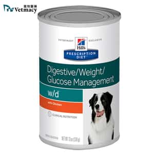Hills 處方糧 狗罐頭 Hills 處方糧 狗罐頭 w/d 消化系統及體重及葡萄糖管理配方 13oz (7017)