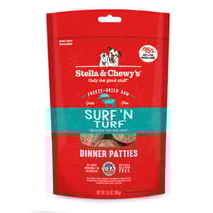 Stella and Chewys 狗糧 Stella & Chewy's 狗糧 凍乾生肉主糧 海陸佳餚 三文魚牛肉配方 25oz (SC111)