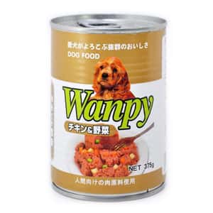 Wanpy 狗罐頭 Wanpy 狗罐頭 雞肉+野菜肉配方 375g (YY850113)