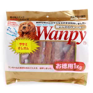 Wanpy 狗零食 Wanpy 狗零食 雞包牛筋支 1kg (YY101022)
