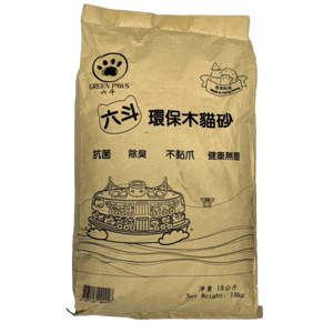 木貓砂 GREEN PAWS 六斗 環保木砂 18kg (WL-002) (6MM新配方)