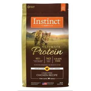 Instinct 本能 貓糧 貓乾糧推薦：Instinct 貓糧 本能 貓糧 無穀物頂級蛋白質系列 雞肉配方 4lb (658511)