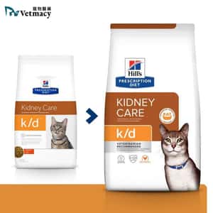 Hills 處方糧貓糧 Hills 處方糧 貓糧 k/d 腎臟護理配方 雞肉 8.5lbs (8696)