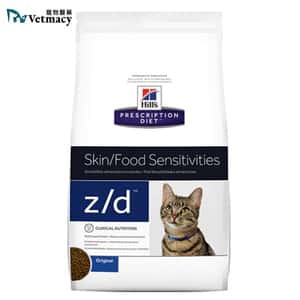 Hills 處方糧貓糧 Hills 處方糧 貓糧 z/d 皮膚及食物敏感配方 4lbs (7905)