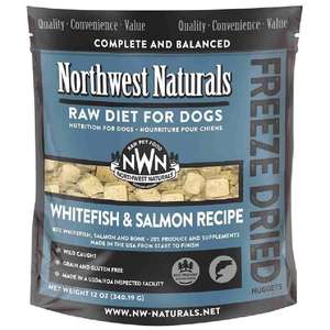 Northwest Naturals 狗糧推薦：Northwest Naturals 無穀物凍乾脫水狗糧 白身魚+三文魚 12oz 340g (NWFDWF)