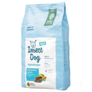 Green Petfood 狗糧推薦：Green Petfood Insect Dog 狗糧 無穀物狗糧 蟲製防皮膚過敏配方 10kg (GP7175)