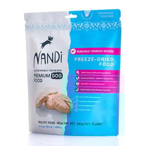 Nandi 狗糧 Nandi 狗糧 凍乾森林鹿肉 Freeze Dried Bushveld Venison 400g (NA081)