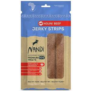 Nandi 狗零食推薦：Nandi 牛肉片 Jerky Nguni Beef 150g (NA032N)