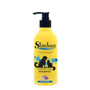 皮膚毛髮護理 清潔美容用品 Simbae 寵物沖涼液 敏感皮膚花香味 Sensitive Skin Shampoo Spring Garden 300ml (貓犬用)