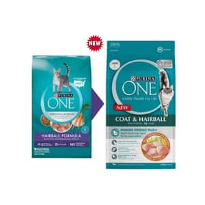 Purina ONE 成貓糧 毛球控制配方 5.6kg 或 (4包1.4kg夾袋) (12468610) (圖片3)