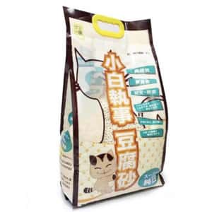 豆腐貓砂 小白執事 豆腐貓砂 家庭裝 純白原味 18L (J-OSWL)