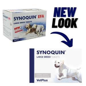 狗狗保健用品推薦：VetPlus Synoquin Large Breed 120片肉粒裝