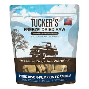 TUCKERs 狗糧 TUCKER'S 凍乾犬糧 豚+犎牛+南瓜配方 PORK-BISON-PUMPKIN 14oz