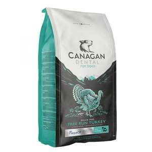 CANAGAN 原之選 狗糧推薦：CANAGAN原之選 狗糧 無穀物狗糧 火雞健齒配方 細粒糧小型犬用 6kg (GTD6)
