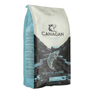 CANAGAN 原之選 狗糧推薦：CANAGAN原之選 狗糧 無穀物狗糧 蘇格蘭三文魚 細粒糧小型犬用 2kg (GTS2)