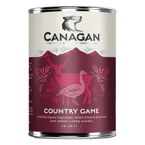 CANAGAN原之選 狗罐頭 狗濕糧推薦：CANAGAN原之選 狗罐頭 田園野味配方 400g (CWG)