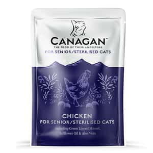 CANAGAN 貓罐頭 CANAGAN原之選 貓濕糧 老貓鮮肉滋味包 雞肉 85g (YLS)