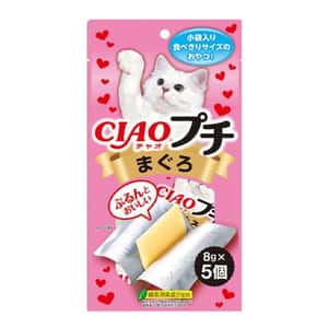 CIAO 貓零食 貓零食 CIAO 貓零食 日本大大塊肉片 金槍魚味 8g 5枚 (粉紅) (TSC-151)