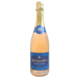 法國氣泡酒 香檳 GeisweilerCrémant de Bourgogne Rosé Brut 蓋斯韋勒布根第克雷芒-粉紅氣泡酒 750ml