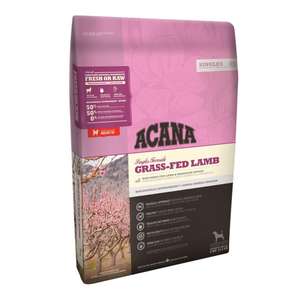 ACANA 狗糧推薦：ACANA愛肯拿 無穀物狗糧 單一動物性蛋白系列 草飼羊配方 11.4kg (ADLA11K)