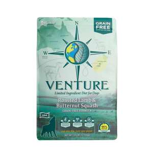 Earthborn Holistic Venture 狗糧推薦：Earthborn Holistic Venture 低敏 單一動物蛋白全犬配方 澳紐羊+小南瓜 4lb (VLB04)