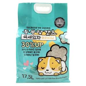 豆腐貓砂 豆腐與貓 極幼條1.5mm 竹炭味 17.5L (CL-102)