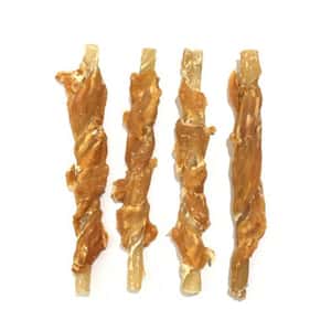 Nasami 狗零食 風乾小食系列 雞肉繞原色牛皮棒 1kg (NS-1013) (圖片3)