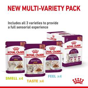 Royal Canin 法國皇家 貓濕糧 貓感系列 主食濕糧 (肉汁) SENSORY 混合裝(肉香鮮味各四包) 85g x 12 (3168300) (圖片7)