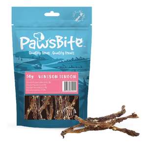 PawsBite 狗零食推薦：PawsBite 狗零食 鹿筋 50g (40251)