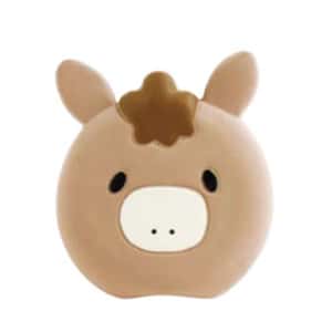 狗玩具 日本Petio Animal Friends Noisy Toy 扁形馬仔