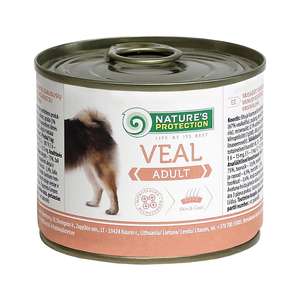 Nature's Protection 狗罐頭 狗濕糧推薦：Nature's Protection 狗罐頭 成犬主食罐 牛肉 200g (KIK93200G)