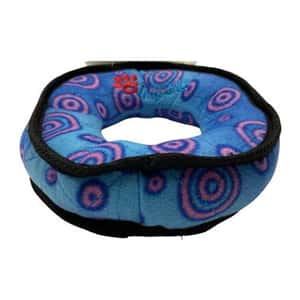 Billipets 狗玩具 Billipets 雙層⽑絨布耐咬狗玩具 藍色大圈 18cm (NS-17060BLUE)