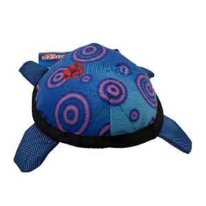 Billipets 狗玩具 Billipets 雙層⽑絨布耐咬狗玩具 藍色細龜 15cm (NS-17063BLUE)