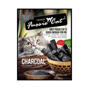 礦物貓砂 Fussie Cat高竇貓 礦物貓砂 活性炭除臭配方 10L (FCLC2) (新舊包裝隨機)