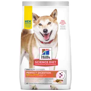 Hills 狗糧 Hills 狗糧 完美消化系列 成犬1-6配方 細粒糧 雞肉+糙米及全燕麥 3.5lbs (606861)