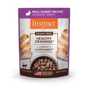 Instinct 本能 貓罐頭 貓濕糧推薦：Instinct 貓濕糧 兔肉配方 3oz (710349)