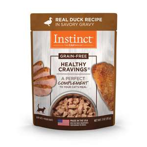 Instinct 本能 貓罐頭 貓濕糧推薦：Instinct 貓濕糧 鴨肉配方 3oz (710332)