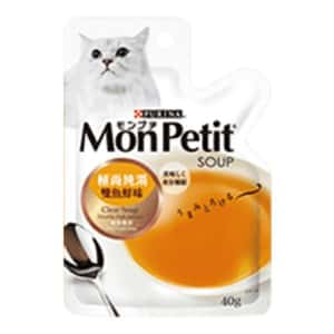 MonPetit 貓罐頭 MonPetit SOUP 純湯系列 極尚純湯雙魚鮮味 40g (淺橙) (NE12306878)