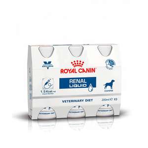 Royal Canin 處方糧 狗狗保健用品推薦：Royal Canin 法國皇家 獸醫處方 關鍵賦活系列 成犬腎臟處方營養液 200ml x 3支 (3078800)