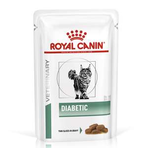 Royal Canin 處方糧 貓罐頭 貓濕糧推薦：Royal Canin 處方糧 法國皇家 貓濕糧 體重管理系列 成貓糖尿病處方袋裝濕糧 (肉汁) 85g (2787200)