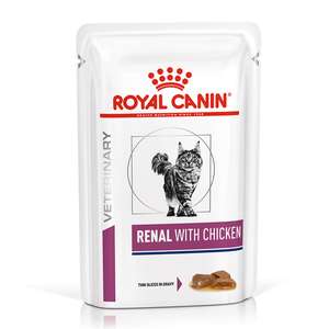 Royal Canin 處方糧 貓罐頭 貓濕糧推薦：Royal Canin 處方糧 法國皇家 貓濕糧 關鍵賦活系列 成貓腎臟處方袋裝濕糧 (雞肉) 85g (2917100)