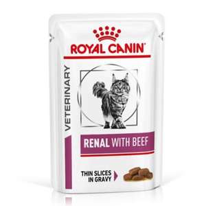 Royal Canin 處方糧 貓罐頭 貓濕糧推薦：Royal Canin 處方糧 法國皇家 貓濕糧 關鍵賦活系列 成貓腎臟處方袋裝濕糧 (牛肉) 85g (3176600)
