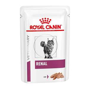 Royal Canin 處方糧 貓罐頭 貓濕糧推薦：Royal Canin 處方糧 法國皇家 貓濕糧 關鍵賦活系列 成貓腎臟處方袋裝濕糧 (肉塊) 85g (3175700)