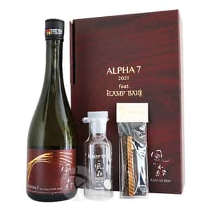 風之森 清酒 油長酒造 風之森 ALPHA 7 feat. LAMP BAR 純米酒 720ml - 限定品