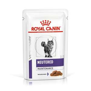 Royal Canin 處方糧 貓罐頭 貓濕糧推薦：Royal Canin 處方糧 法國皇家 貓濕糧 健康管理系列 絕育貓體重維持健康管理袋裝濕糧 (肉汁) 100g (1825601) (舊包裝) (TBS)